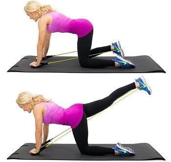 resistance-band-glute-kickback