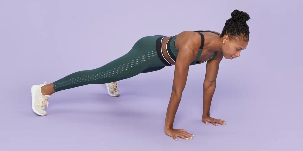 How to Do Plank Jacks Exercise with Resistance Band For beginners