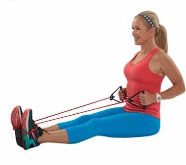 resistance band Seated Row