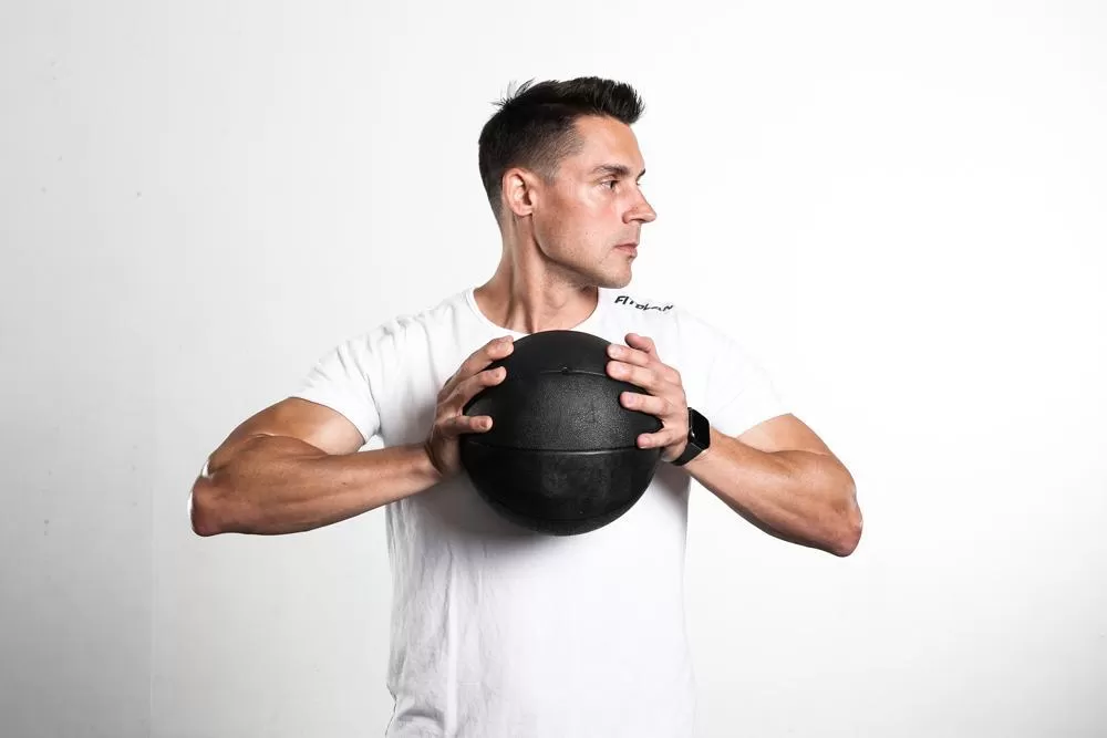 Quickfit Medicine ball workout posters PDF