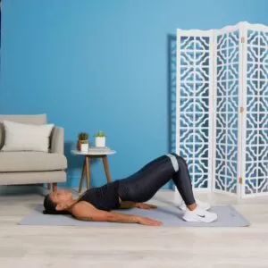 Resistance-ban-Glute-Bridge-Pulses-exercise-poster