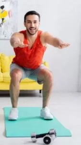 how to do yoga squat