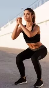 yoga squat pose name