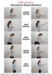 Resistance Band Workout pdf For Increase Breast Size